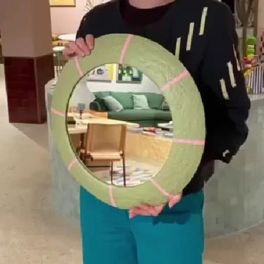 Green Scene Mirror